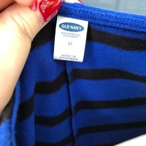 Old Navy Dresses - Old Navy | Black & Blue Striped Long Sleeve Dress Old Navy Dresses - Old Navy | Black & Blue Striped Long Sleeve Dress